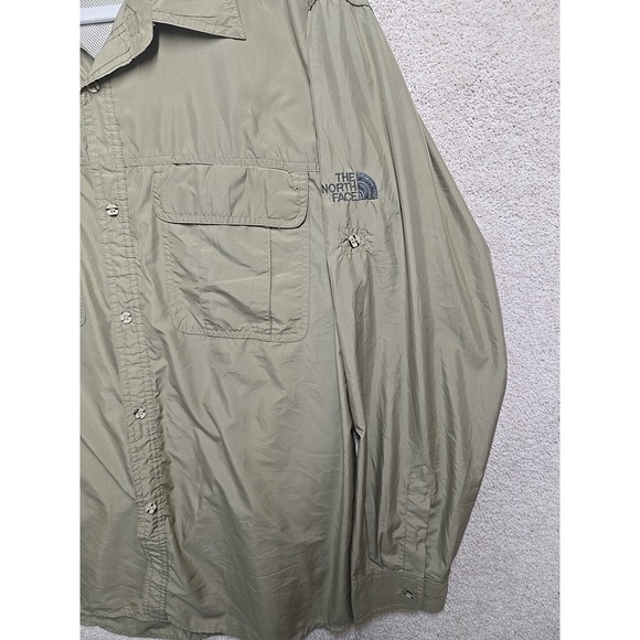 The North Face Nylon Mens Light Weight Button Down Fishing Shirt XL - Picture 4 of 14